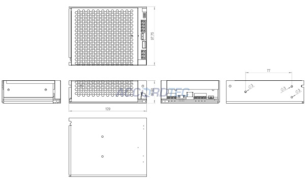 ББП-50 ТР БК Блок бесперебойного питания ТР 043/2017 ACCORDTEC, 12 В, 5 A